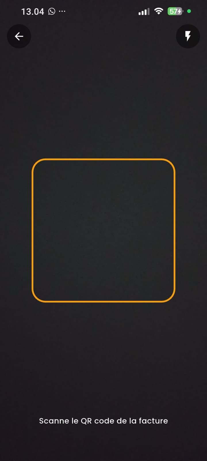 Scanner de QR code Calmpay